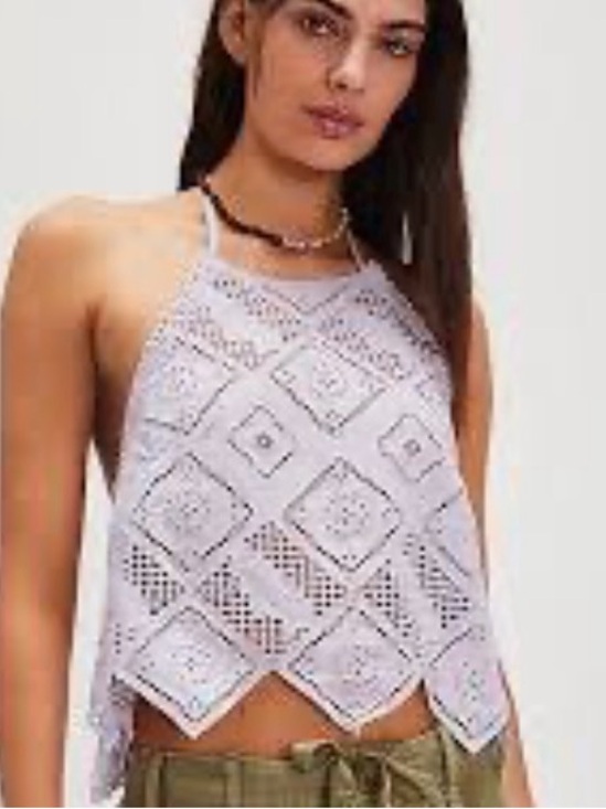 Free People Tops - Free People Hankie Halter Top